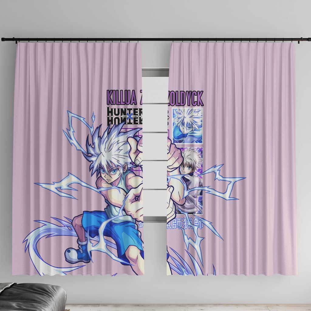 Killua Zoldyck V3 Hunter x Hunter Window Curtain Anime Style