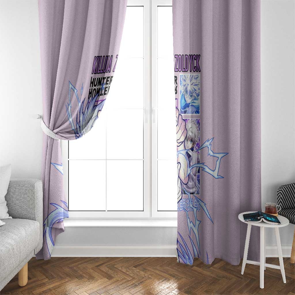 Killua Zoldyck V3 Hunter x Hunter Window Curtain Anime Style