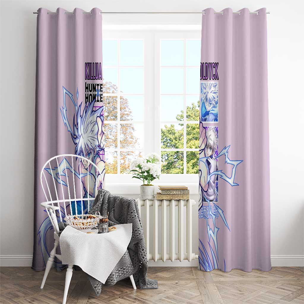 Killua Zoldyck V3 Hunter x Hunter Window Curtain Anime Style