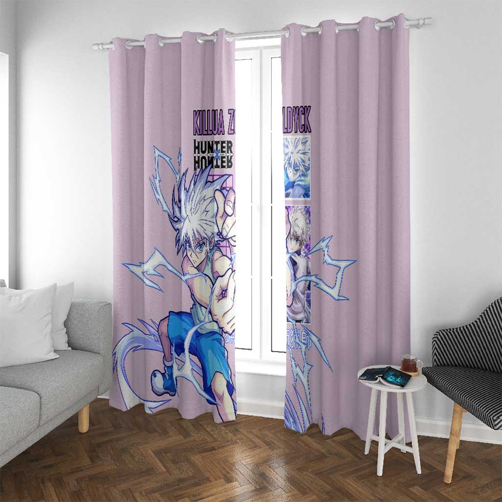 Killua Zoldyck V3 Hunter x Hunter Window Curtain Anime Style
