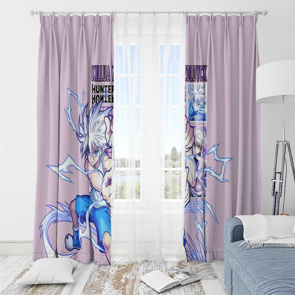 Killua Zoldyck V3 Hunter x Hunter Window Curtain Anime Style