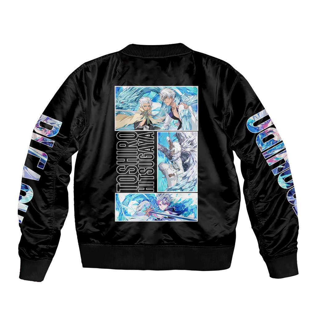 Toshiro Hitsugaya TYBWA Bleach Bomber Jacket Anime Style