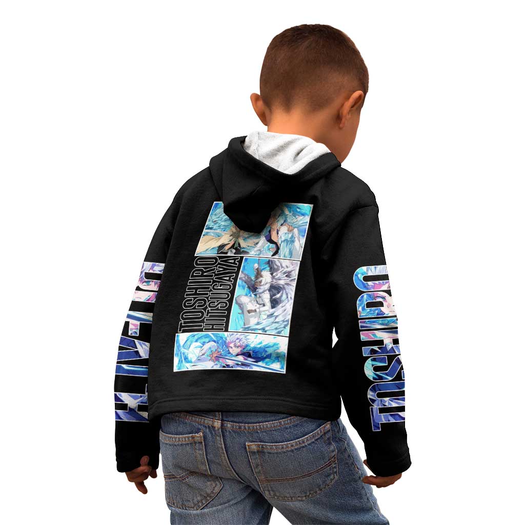 Toshiro Hitsugaya TYBWA Bleach Kid Hoodie Anime Style