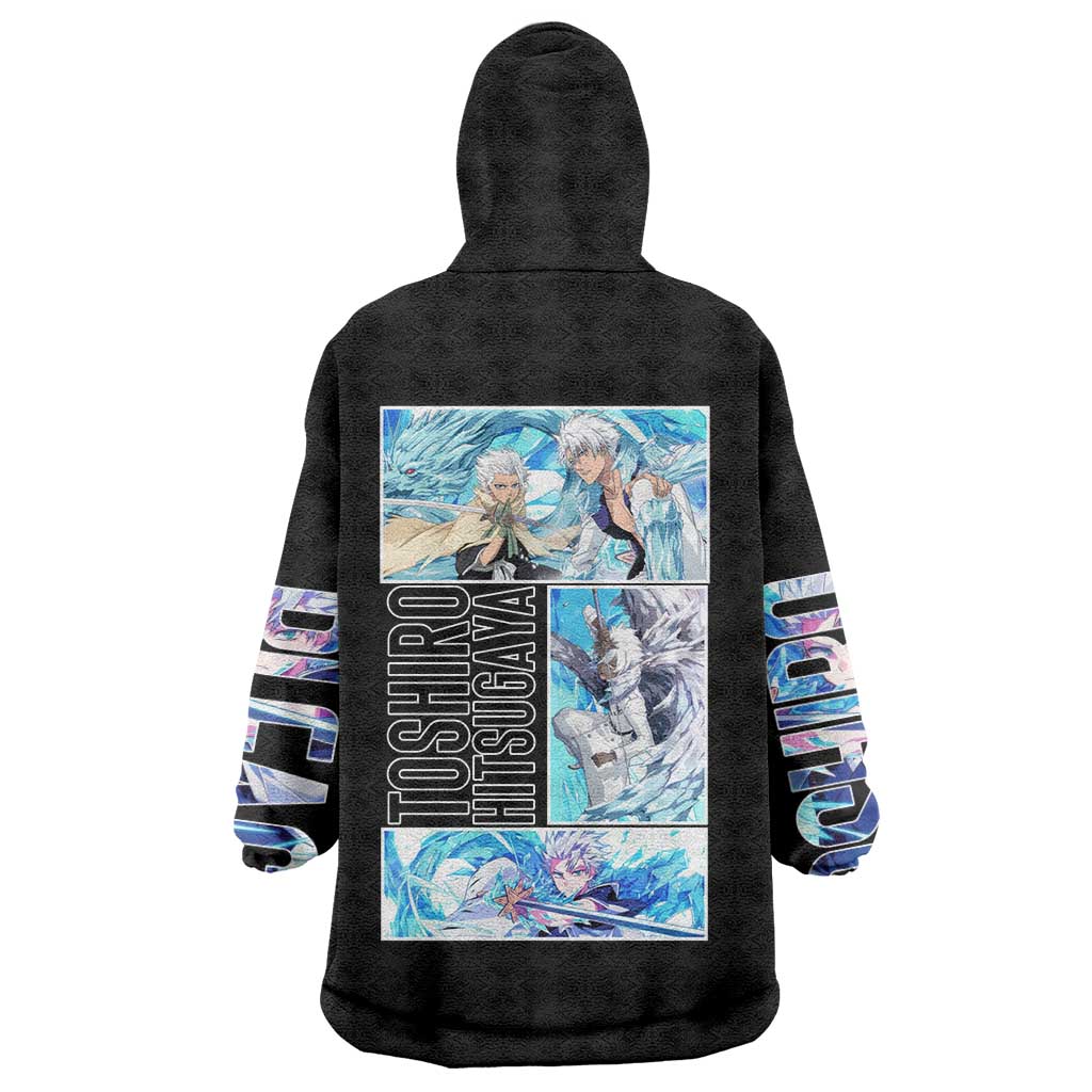 Toshiro Hitsugaya TYBWA Bleach Wearable Blanket Hoodie Anime Style