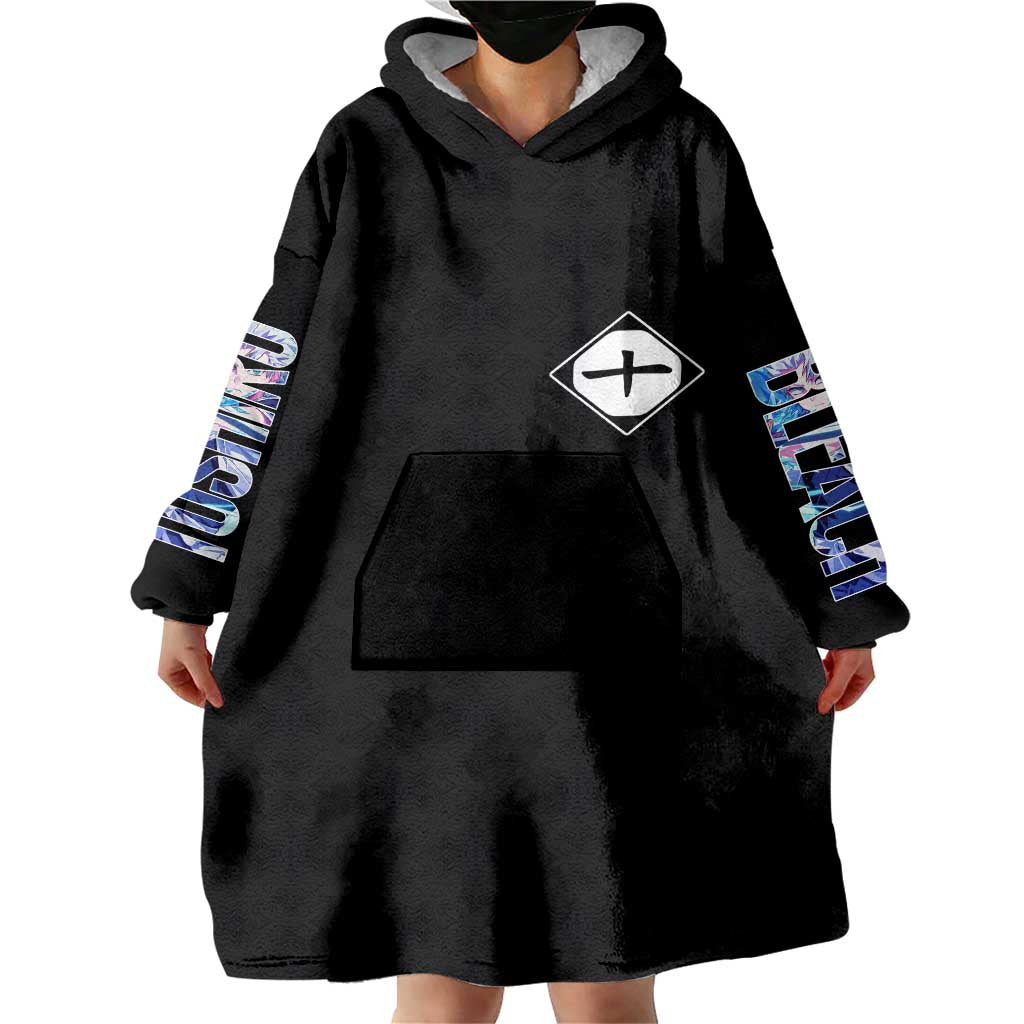 Toshiro Hitsugaya TYBWA Bleach Wearable Blanket Hoodie Anime Style