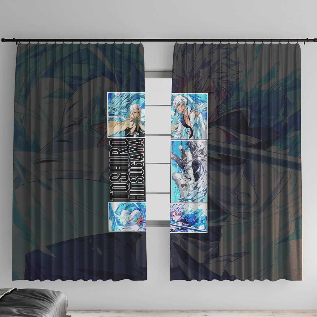 Toshiro Hitsugaya TYBWA Bleach Window Curtain Anime Style