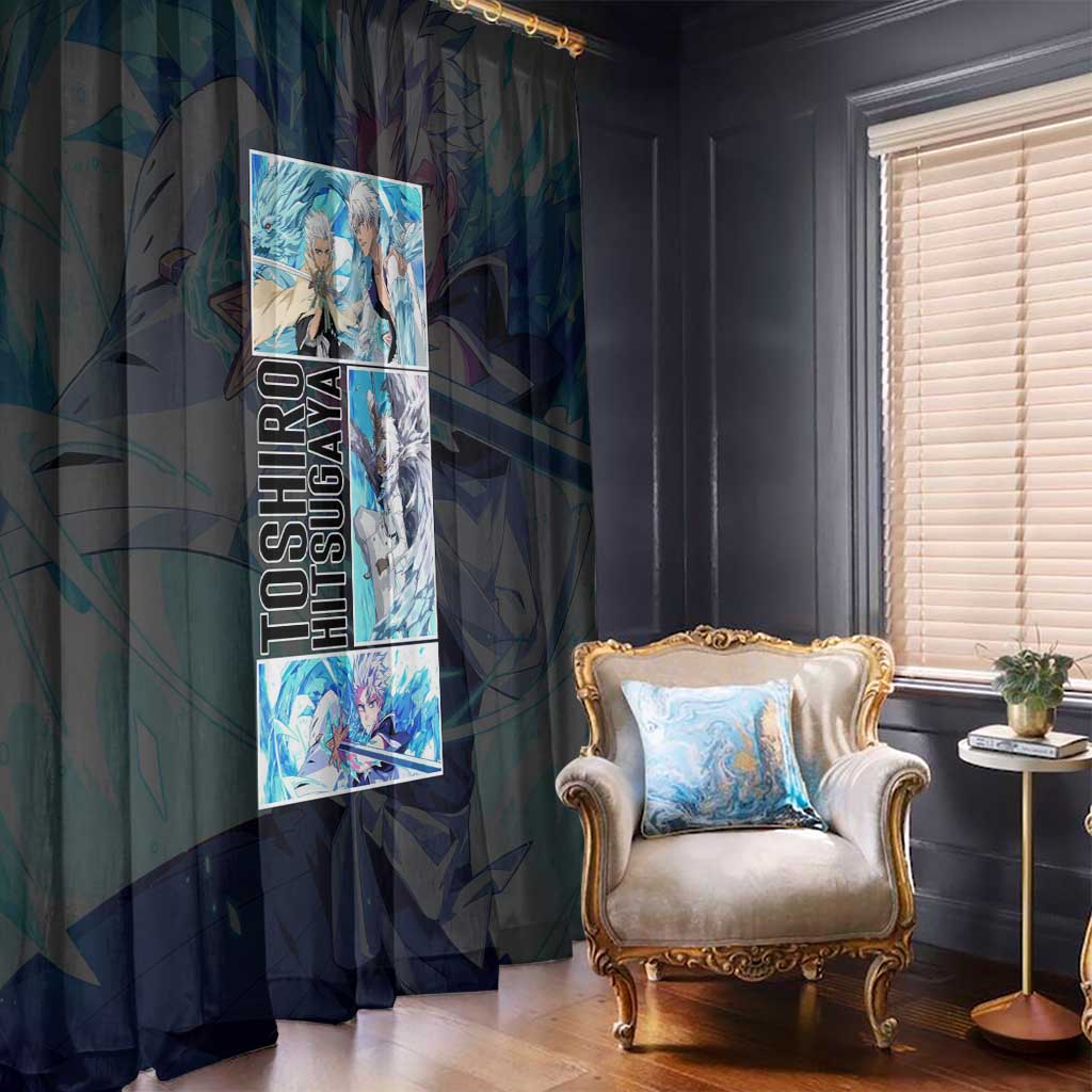 Toshiro Hitsugaya TYBWA Bleach Window Curtain Anime Style