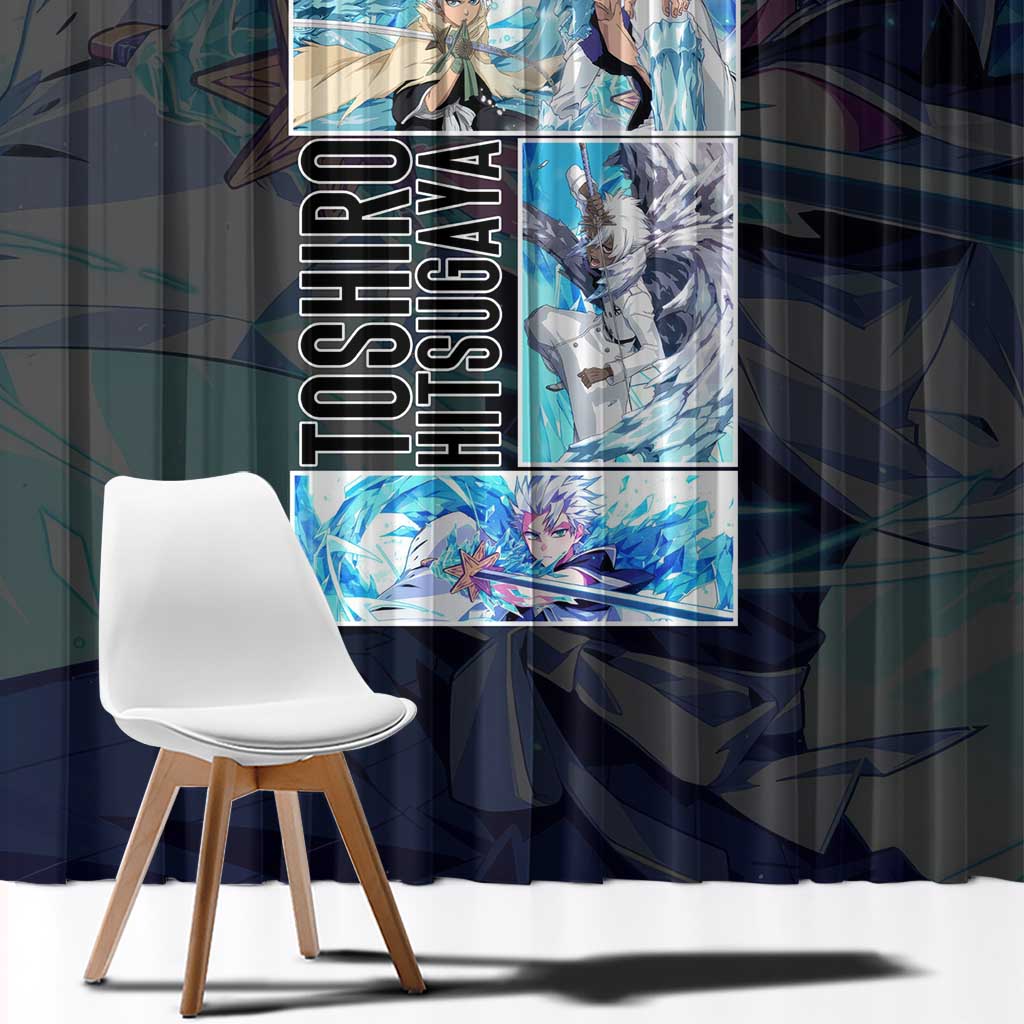Toshiro Hitsugaya TYBWA Bleach Window Curtain Anime Style