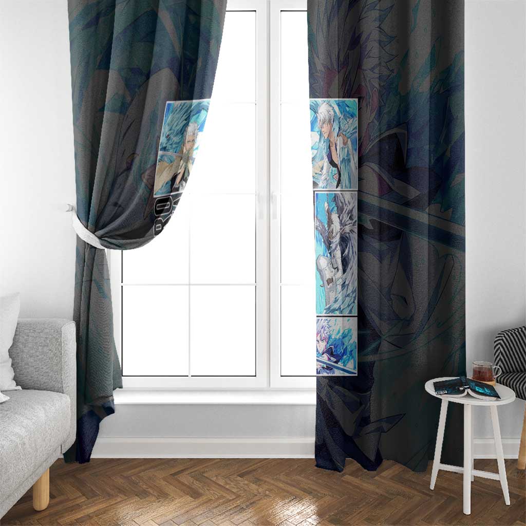 Toshiro Hitsugaya TYBWA Bleach Window Curtain Anime Style