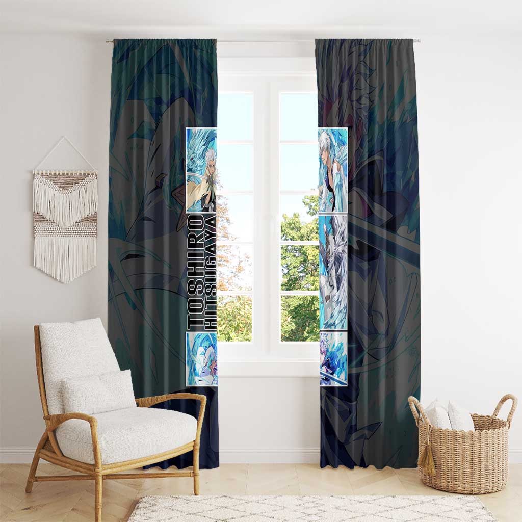 Toshiro Hitsugaya TYBWA Bleach Window Curtain Anime Style