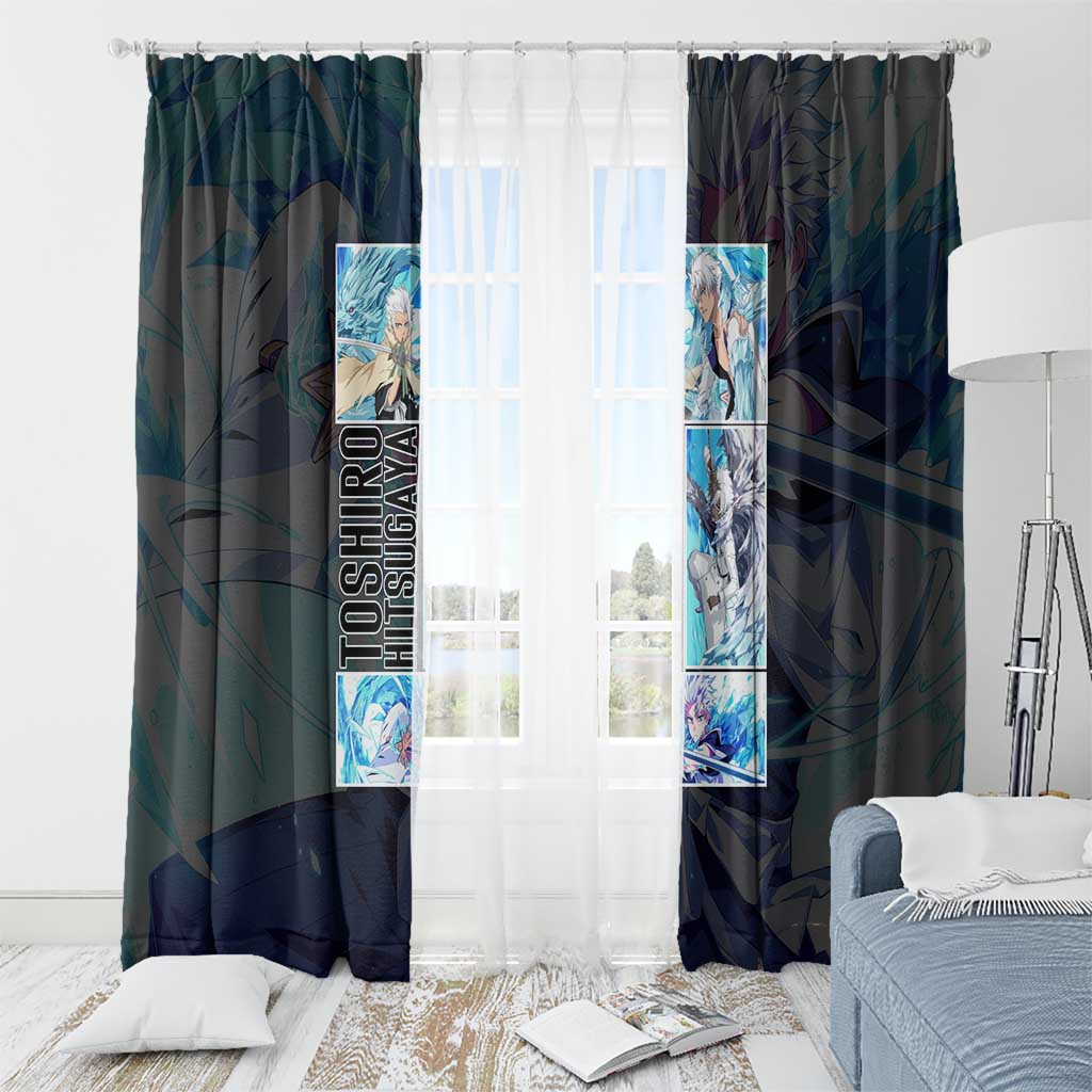 Toshiro Hitsugaya TYBWA Bleach Window Curtain Anime Style