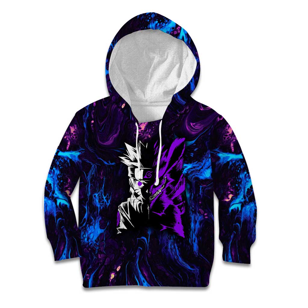 Naruto Awakened Beast Kid Hoodie Anime Style