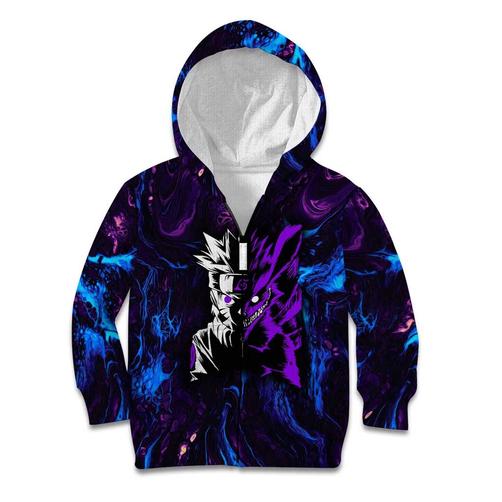 Naruto Awakened Beast Kid Hoodie Anime Style