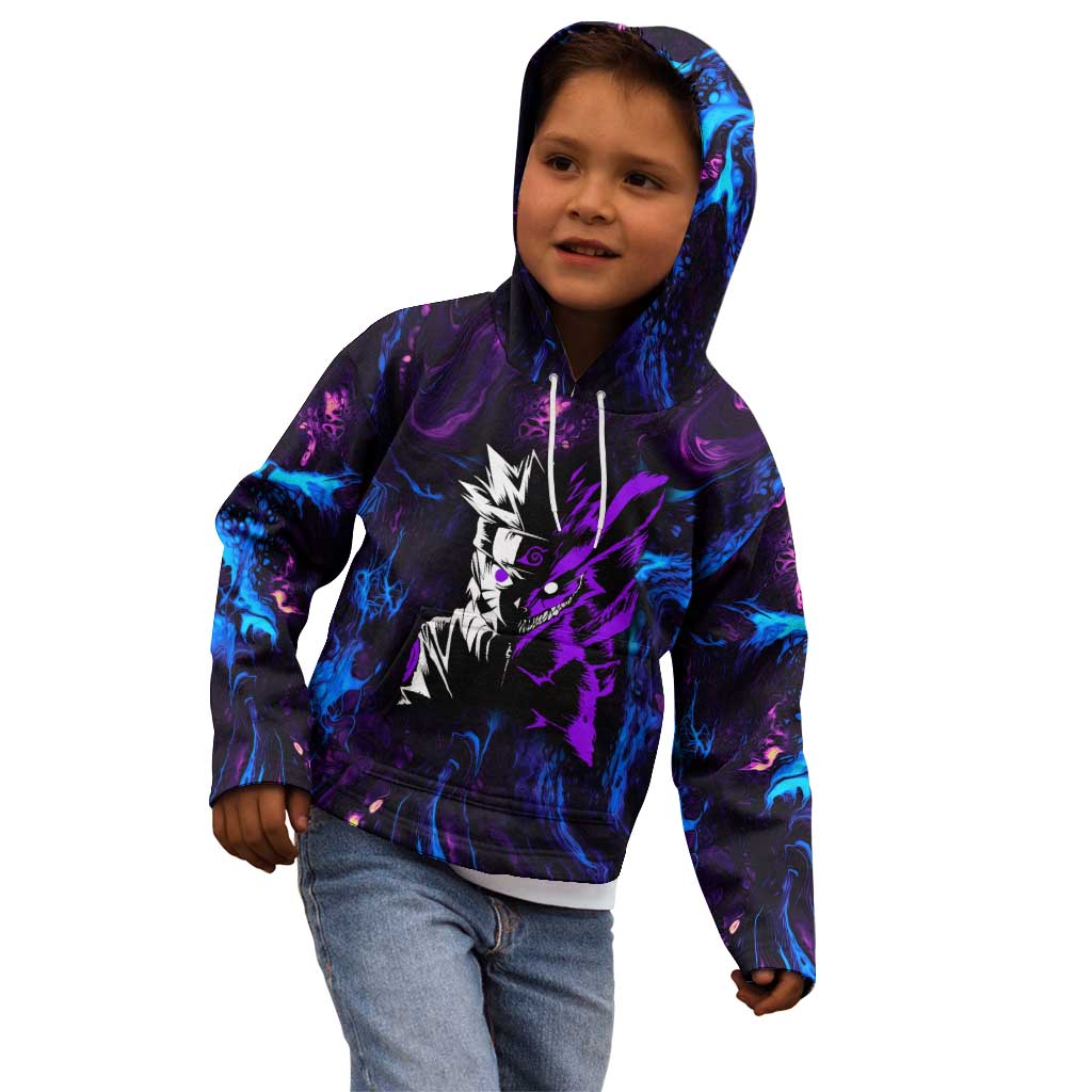 Naruto Awakened Beast Kid Hoodie Anime Style