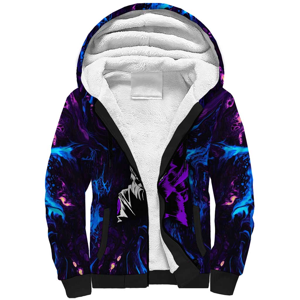 Naruto Awakened Beast Sherpa Hoodie Anime Style