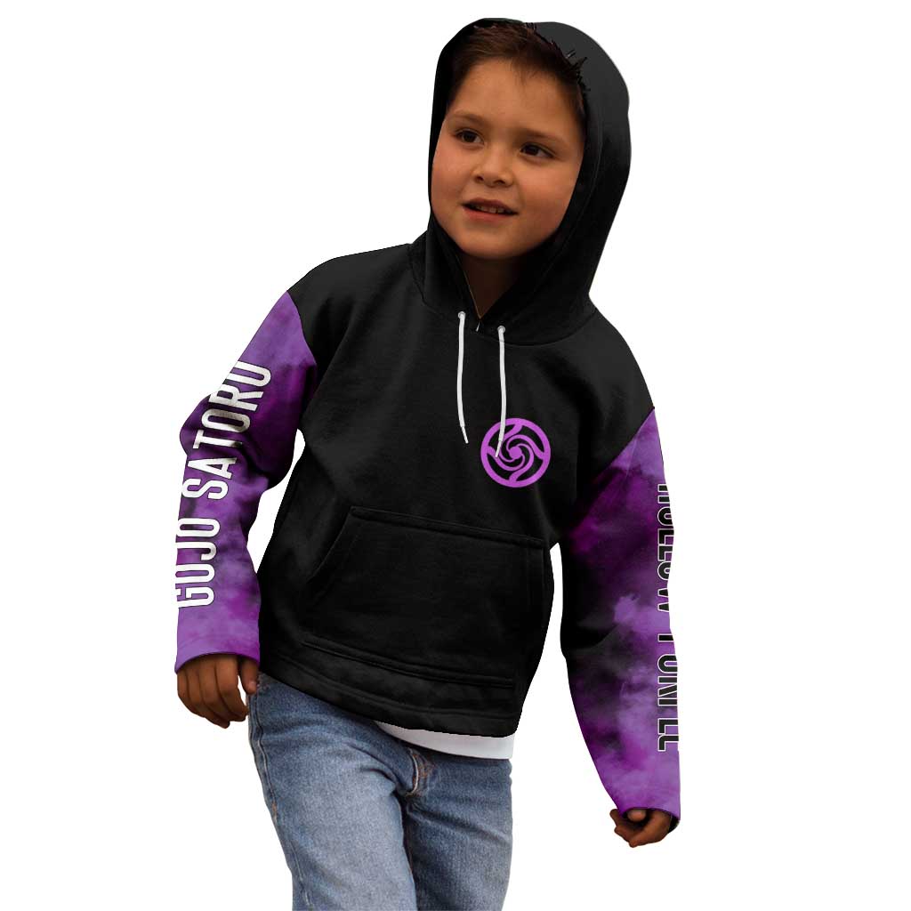 Gojo Satoru Hollow Purple Jujutsu Kaisen Kid Hoodie Anime Style