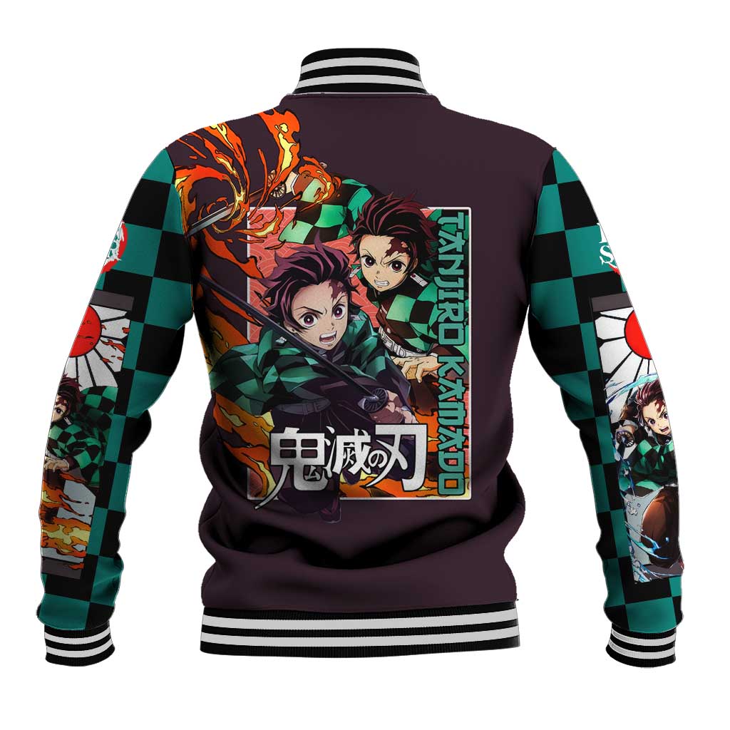 Kamado Tanjiro Demon Slayer Baseball Jacket Anime Style