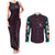 Kamado Tanjiro Demon Slayer Couples Matching Tank Maxi Dress and Long Sleeve Button Shirt Anime Style