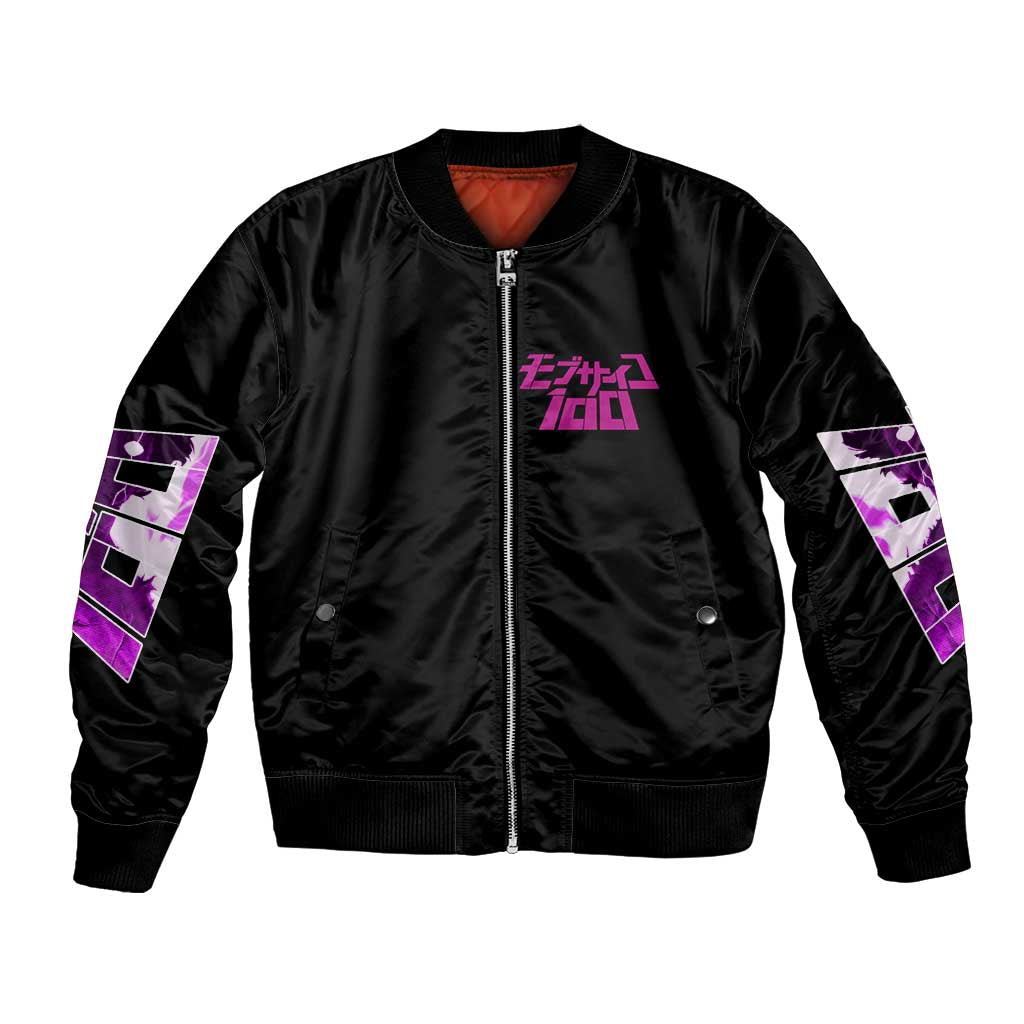 Shigeo Kageyama Mob Psycho 100 Bomber Jacket Anime Style