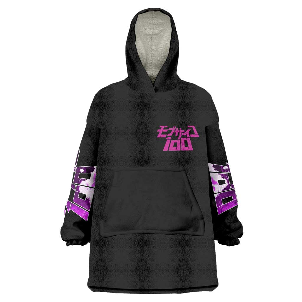 Shigeo Kageyama Mob Psycho 100 Wearable Blanket Hoodie Anime Style