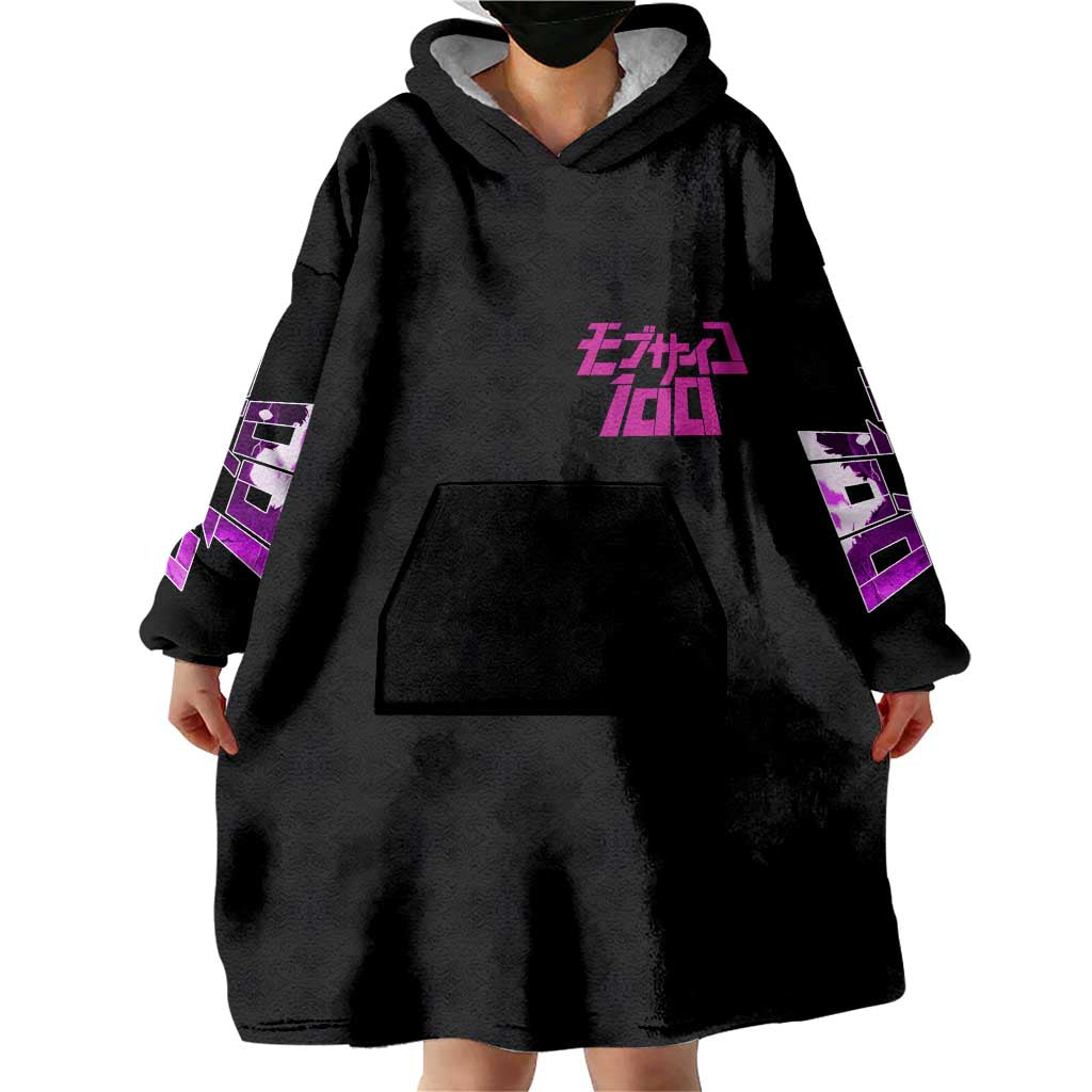 Shigeo Kageyama Mob Psycho 100 Wearable Blanket Hoodie Anime Style