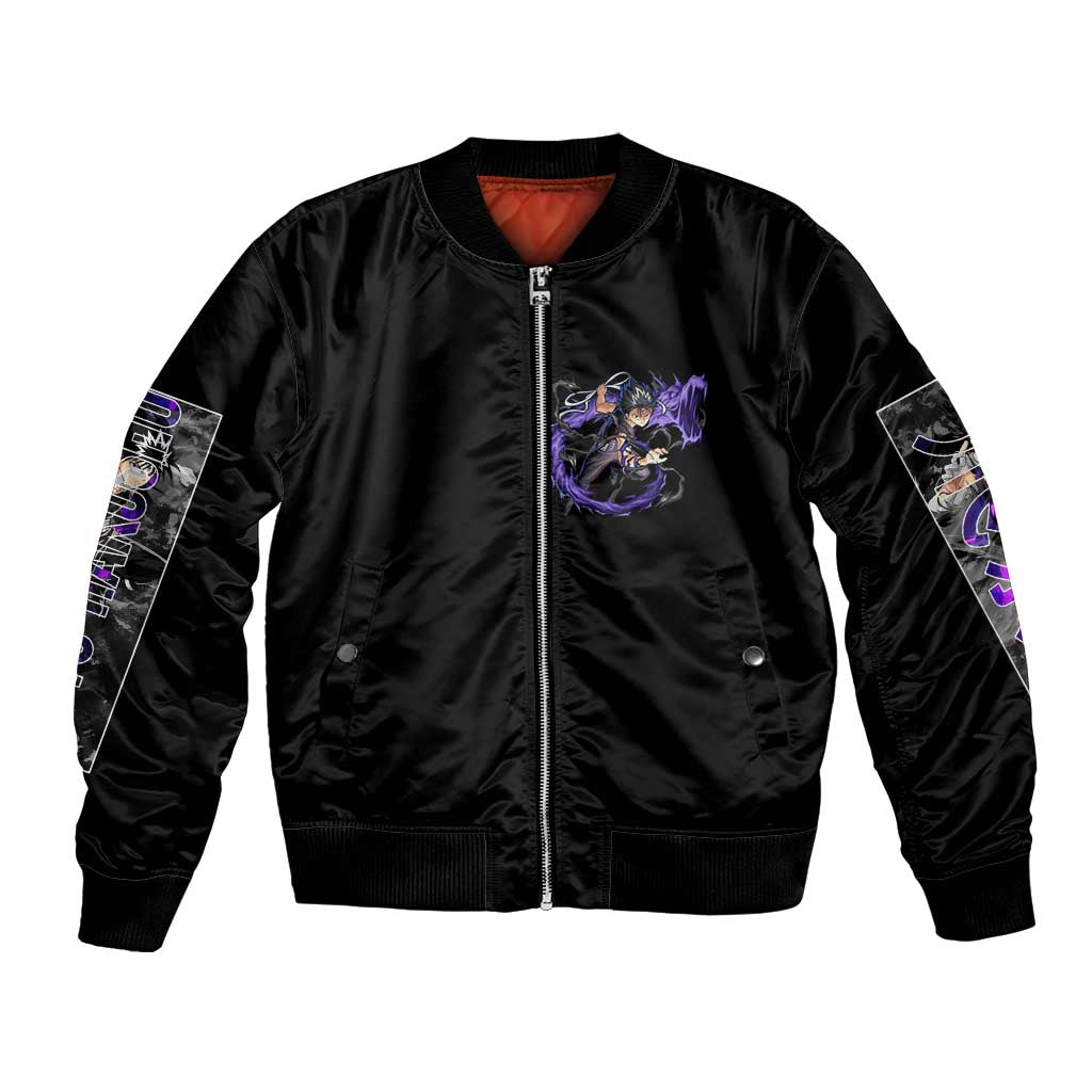 Hiei Yuyu Hakusho Bomber Jacket Anime Style