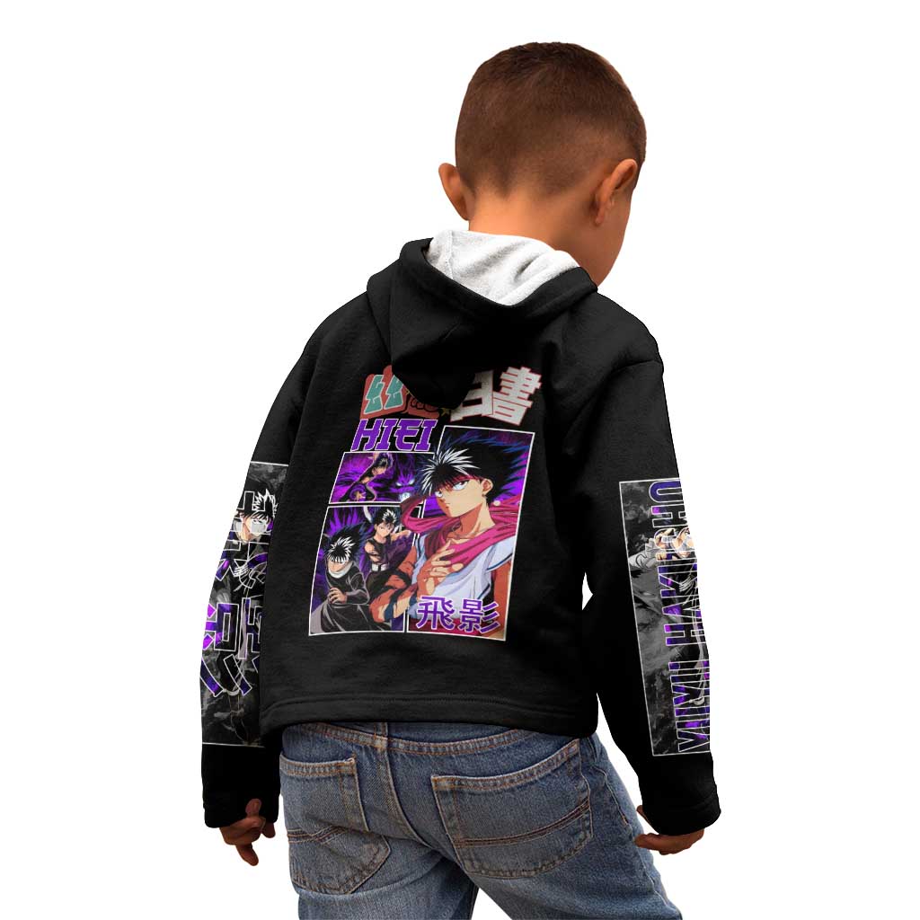 Hiei Yuyu Hakusho Kid Hoodie Anime Style