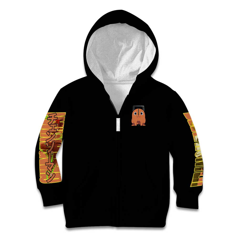 Denji Chainsaw Man Kid Hoodie Anime Style