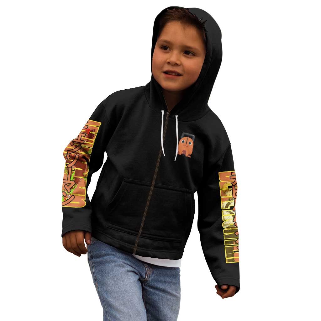 Denji Chainsaw Man Kid Hoodie Anime Style