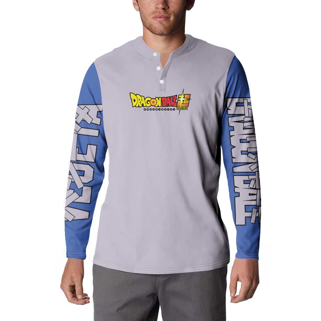 Vegeta Dragon Ball Z Button Sweatshirt Anime Style