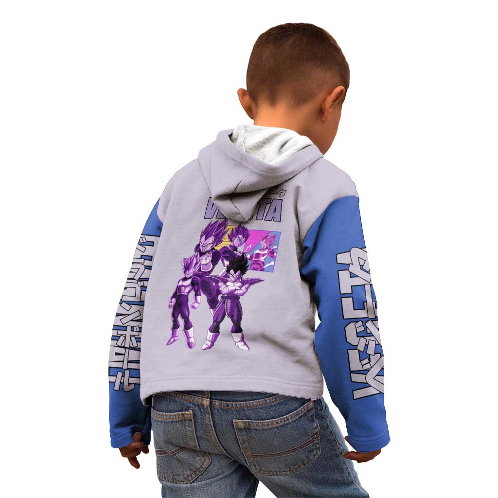 Vegeta Dragon Ball Z Kid Hoodie Anime Style