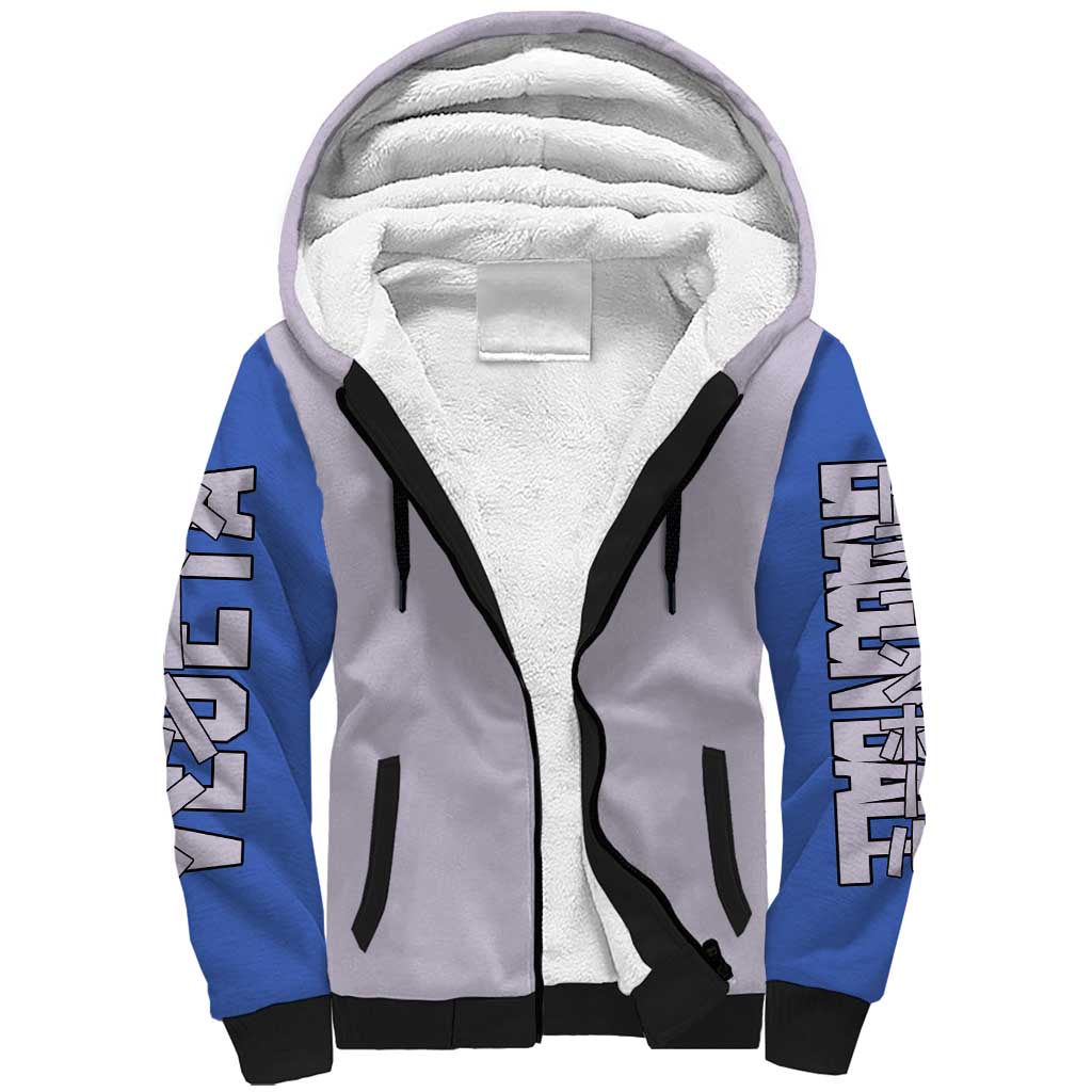 Vegeta Dragon Ball Z Sherpa Hoodie Anime Style