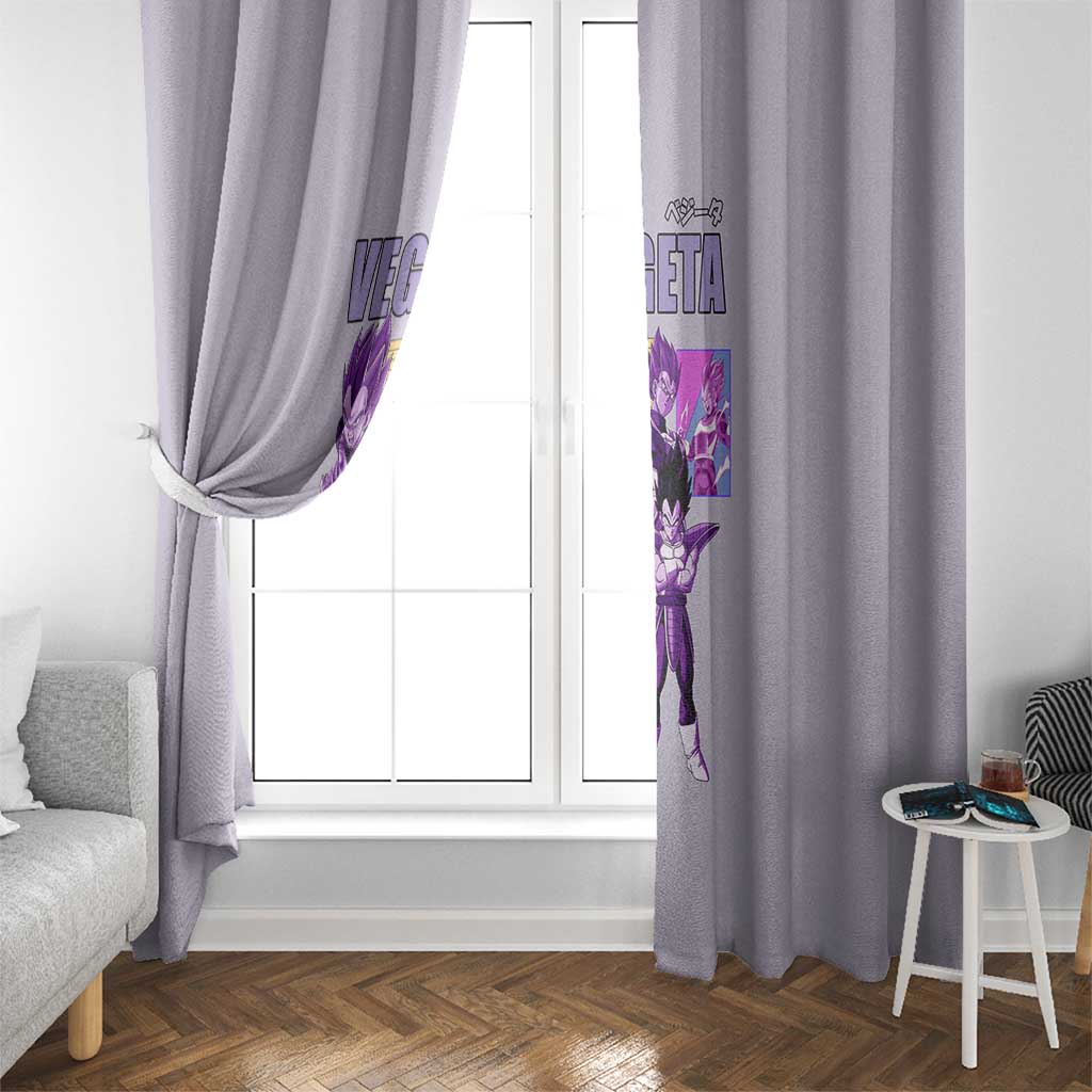 Vegeta Dragon Ball Z Window Curtain Anime Style