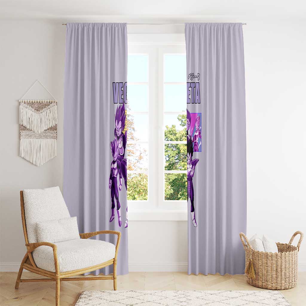 Vegeta Dragon Ball Z Window Curtain Anime Style