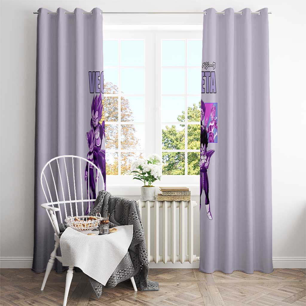 Vegeta Dragon Ball Z Window Curtain Anime Style