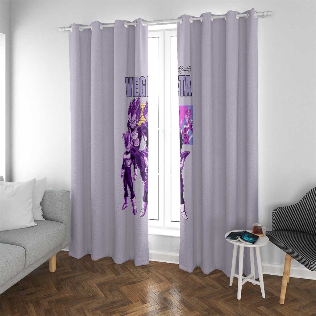 Vegeta Dragon Ball Z Window Curtain Anime Style