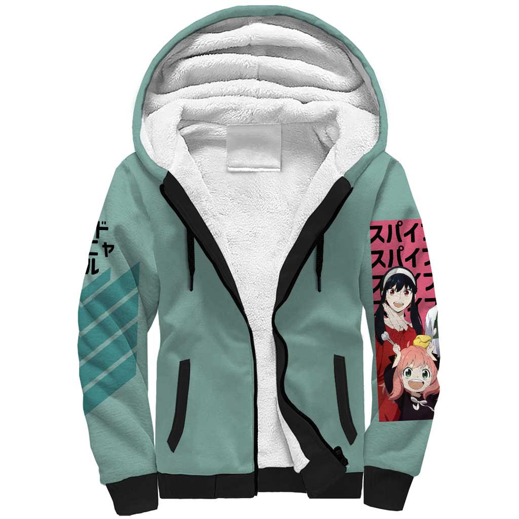 Forgers Spy x Family Sherpa Hoodie Anime Style