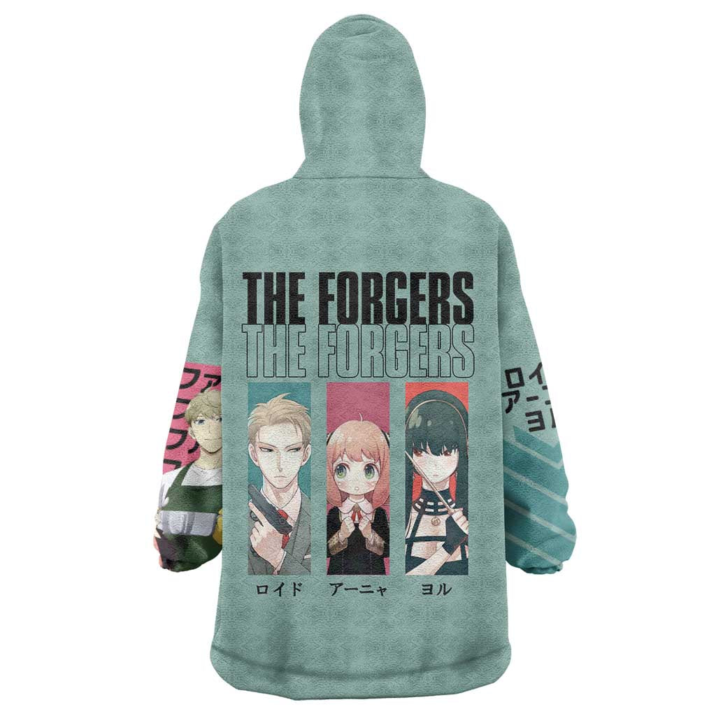 Forgers Spy x Family Wearable Blanket Hoodie Anime Style