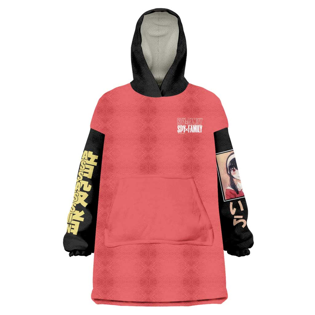 Yor Forger Spy x Family Wearable Blanket Hoodie Anime Style