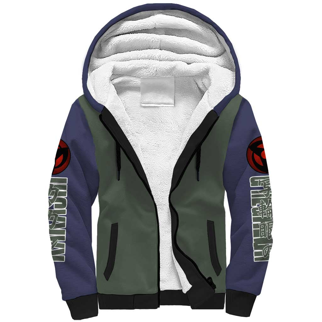 Hatake Kakashi Naruto Shippuden Sherpa Hoodie Anime Style