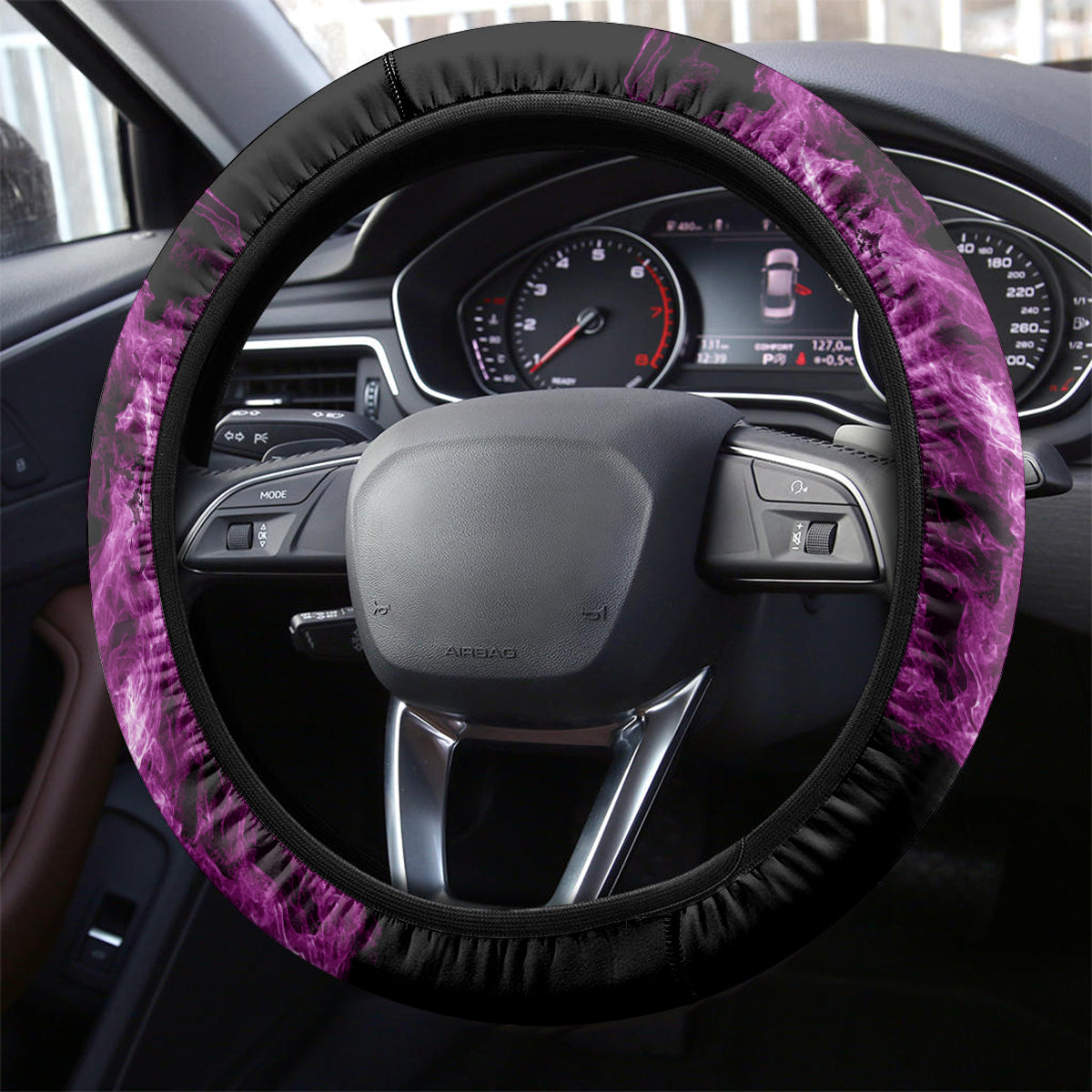 I Can Go From Regular B To Burn Steering Wheel Cover