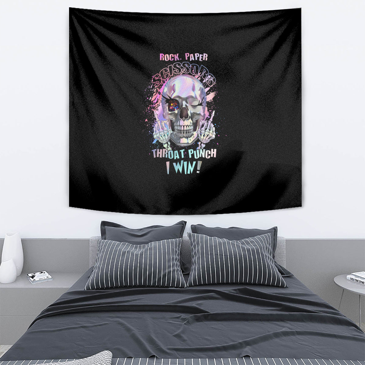 rock-paper-throat-punch-i-win-tapestry