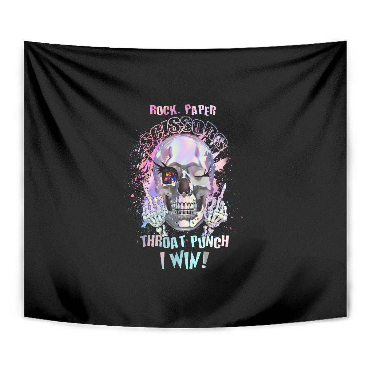 rock-paper-throat-punch-i-win-tapestry