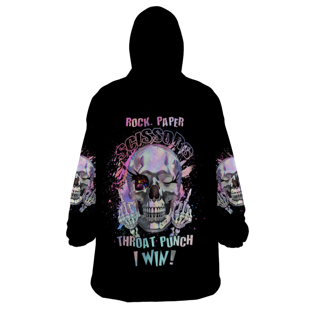 rock-paper-throat-punch-i-win-wearable-blanket-hoodie