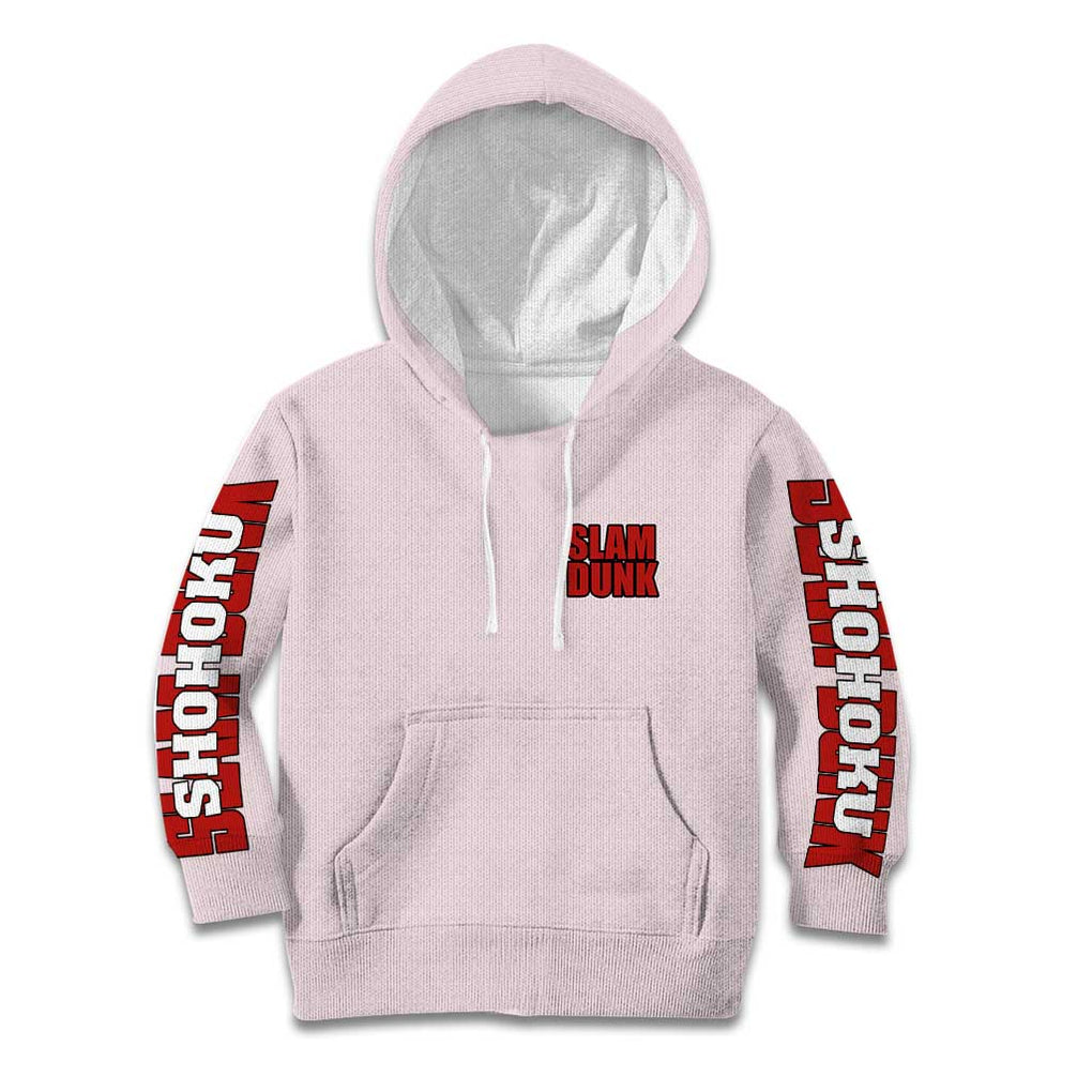 Shohoku Team Slam Dunk Kid Hoodie Anime Style