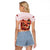 Shohoku Team Slam Dunk Raglan Cropped T Shirt Anime Style
