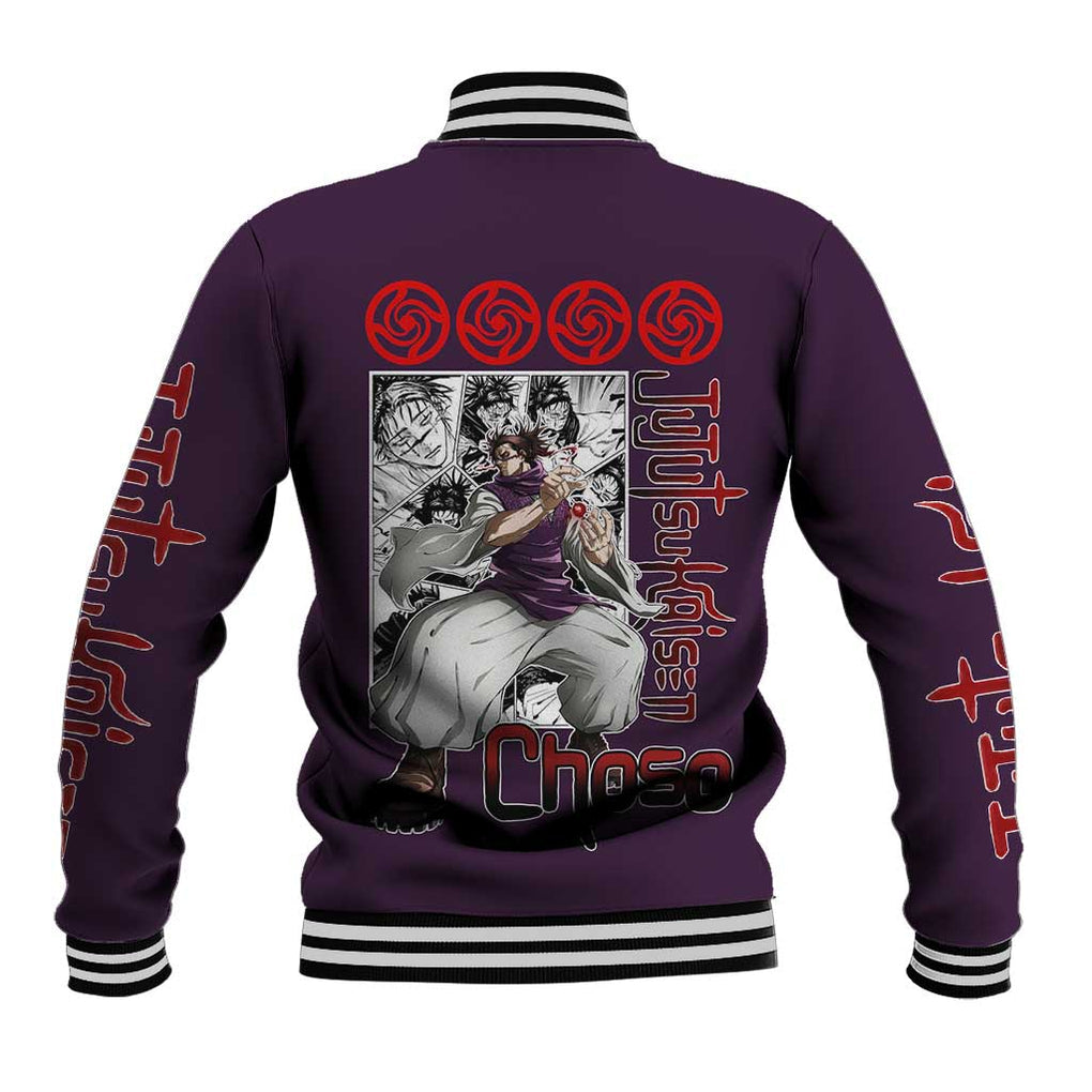 Choso - Jujutsu Kaisen Baseball Jacket Anime Mid Manga Style