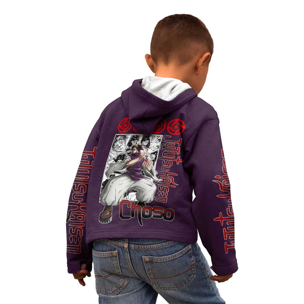 Choso - Jujutsu Kaisen Kid Hoodie Anime Mid Manga Style