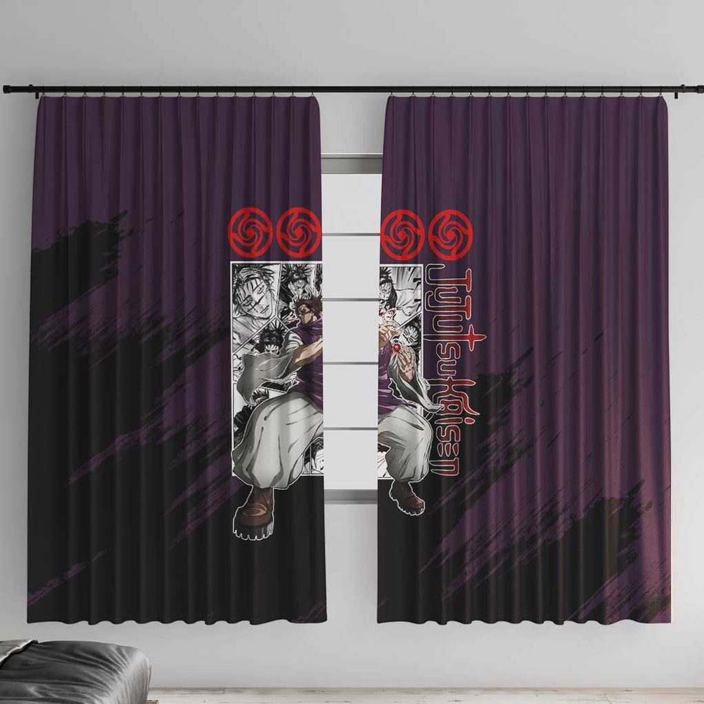 Choso - Jujutsu Kaisen Window Curtain Anime Mid Manga Style