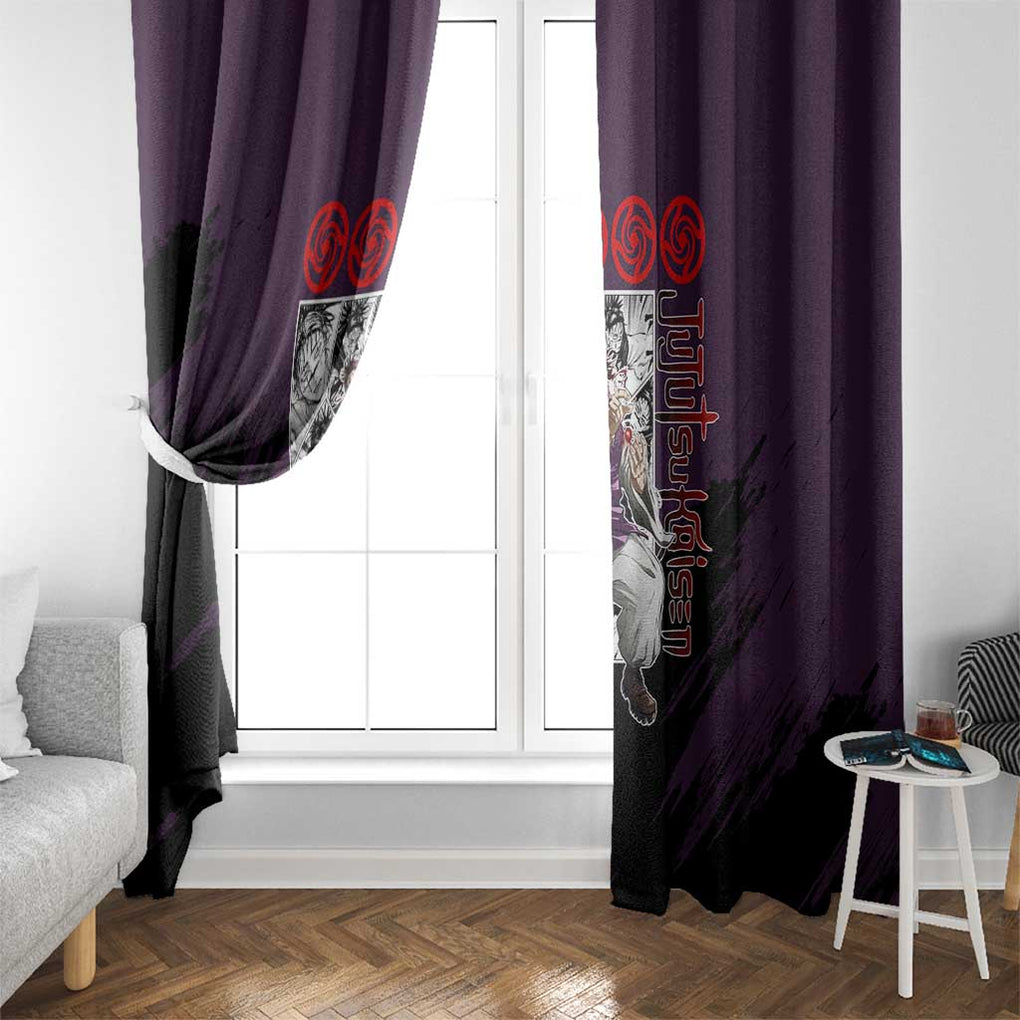Choso - Jujutsu Kaisen Window Curtain Anime Mid Manga Style